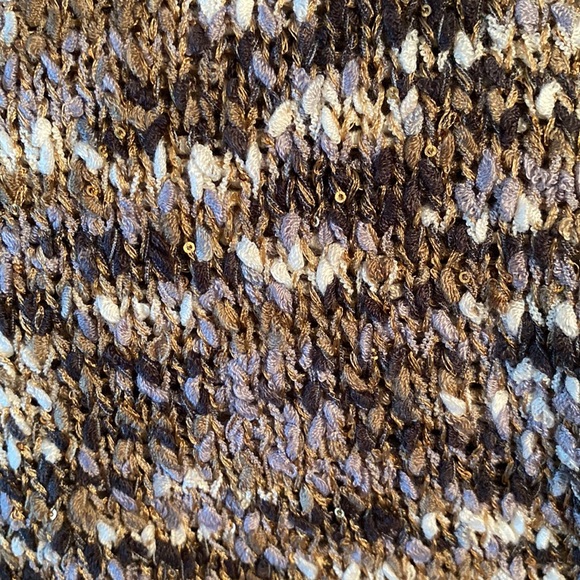 Lilla P Silky Sequin Accent Oversized Sweater - XS - Picture 11 of 15